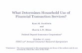What Determines Household Use of Financial Transaction ...