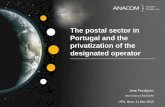 The postal sector in Portugal and the privatization of the ...