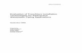 Evaluation of Trenchless Installation Technologies for ...