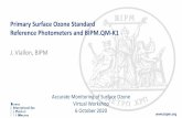 Primary Surface Ozone Standard Reference Photometers and ...