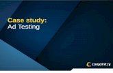 Case study: Ad Testing