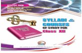 JKBOSE Class 12 Syllabus of All Subjects 2020-21