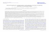 Chromospheric evaporation and phase mixing of Alfvén waves ...
