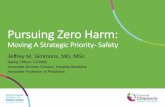 Pursuing Zero Harm - Solutions For Patient Safety