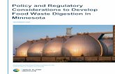 Policy and Regulatory Considerations to Develop Food Waste ...