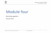 module 4 session plan