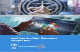 Legal aspects of open government and open data