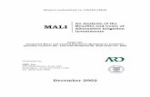 Report submitted to USAID/Mali