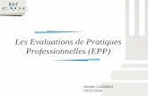 Les Evaluations de Pratiques Professionnelles (EPP)