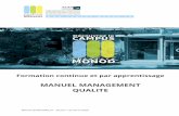 MANUEL MANAGEMENT QUALITE - Campus Monod