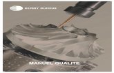 MANUEL QUALITE - DEPERY DUFOUR