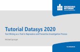 Tutorial Datasys 2020 - iaria.org