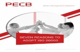 SEVEN REASONS TO ADOPT ISO 26000 - PECB