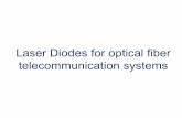 Laser Diodes for optical fiber telecommunication systems