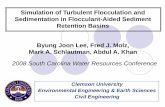 Simulation of Turbulent Flocculation and Sedimentation in ...