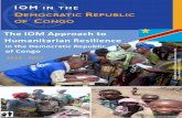 The IOM Approach to Humanitarian Resilience