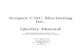 Sceptre CNC Machining Inc. QualityManual