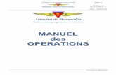 MANUEL des OPERATIONS - Aéroclub de Montpellier Hérault