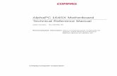 AlphaPC 164SX Motherboard Technical Reference Manual