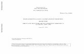 IMPLEMENTATION COMPLETION REPORT BURUNDI …