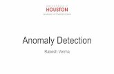 Anomaly Detection - Avisha Das