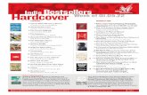 Indie Bestsellers HardcoverWeek of 01.05