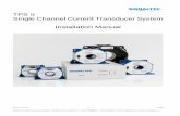TPS II Single Channel Current Transducer System ...