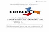 D8.3: CERBERO Innovation, Standardization and Exploitation ...