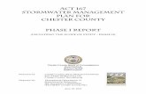 Act 167 Stormwater Management Plan FOR CHESTER COUNTY ...