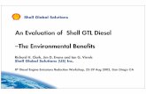 An Evaluation of Shell GTL Diesel –The Environmental Benefits