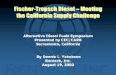 Presentation: 2003-08-19 Fischer-Tropsch Diesel - Meeting ...