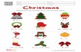Christmas Vocabulary Worksheets for Kids