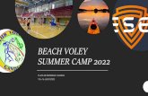 BEACH VOLEY SUMMER CAMP 2022 - eseievents.com