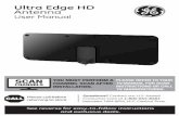 Ultra Edge HD Antenna User Manual