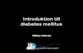 Introduktion till diabetes mellitus - kemilektioner