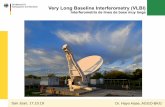 Very Long Baseline Interferometry (VLBI)