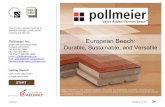 Pollmeier Inc. European Beech: Durable, Sustainable, and ...