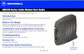 Motorola SB5100 - Simple Help