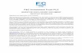 F&C Investment Trust PLC