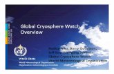 Global Cryosphere Watch Overview