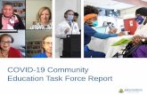 COVID-19 Community Education Task Force Report