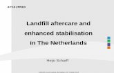 Scharff Landfill Aftercare and Enhanced Stabilisation