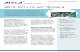 ARC-1203-2I (2-Port 6Gb/ s SATA RAID Adapters)