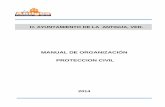 MANUAL DE ORGANIZACIÓN PROTECCION CIVIL