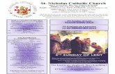 4th Sunday of Lent March 22nd, 2020 22 de Marzo del 2020