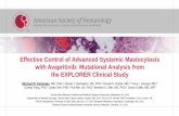 Effective Control of Advanced Systemic Mastocytosis with ...