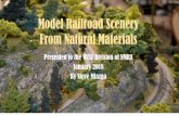 MR Scenery From Natural Materials Model Railroad Scenery ...