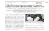 Spatial variation in vital rates and population growth of ...