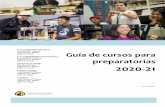 High School Course Guidebook 2020-21 (Spanish)