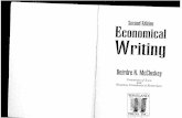 McCloskey Economical Writing - UCEMA